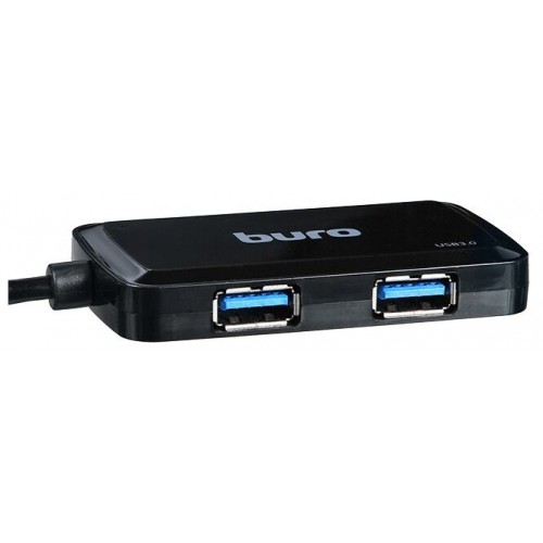 USB-концентратор Buro BU-HUB4-U3.0-S 4 порта (черный) 2