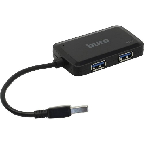 USB-концентратор Buro BU-HUB4-U3.0-S 4 порта (черный) 3