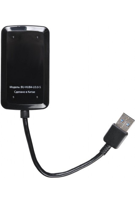 USB-концентратор Buro BU-HUB4-U3.0-S 4 порта (черный) 4