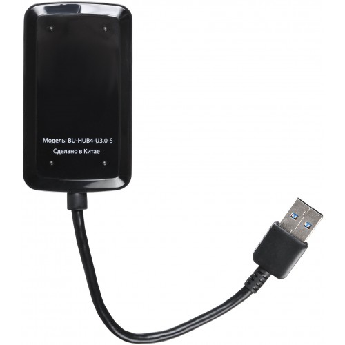 USB-концентратор Buro BU-HUB4-U3.0-S 4 порта (черный) 4