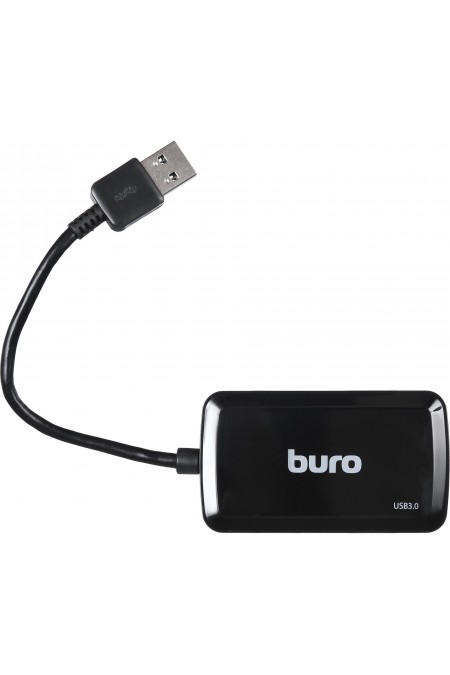 USB-концентратор Buro BU-HUB4-U3.0-S 4 порта (черный) 5