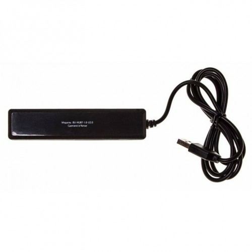 USB-концентратор Buro BU-HUB7-1.0-U2.0 7порт. (черный) 7