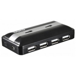 USB-концентратор Buro BU-HUB7-U2.0 7 портов (черный)