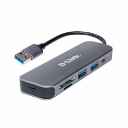 USB-концентратор D-Link DUB-1325/A1A 2 порта (серый)