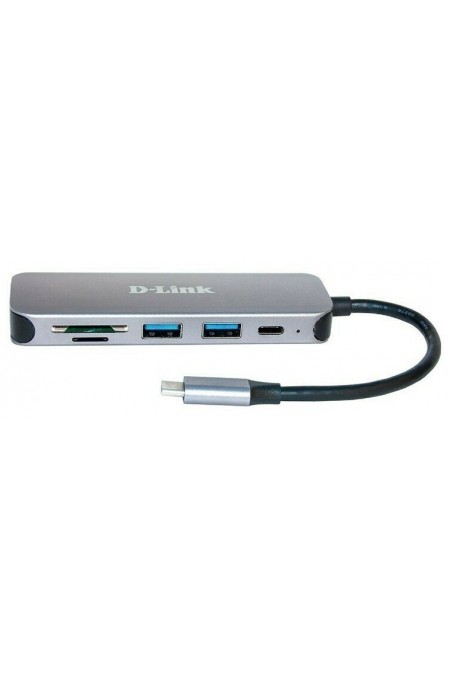 USB-концентратор D-Link DUB-2325/A2A 2 порта (черный) 