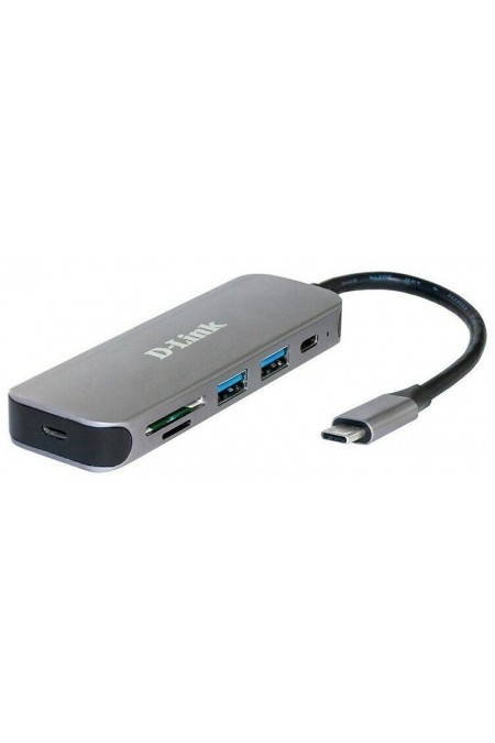 USB-концентратор D-Link DUB-2325/A2A 2 порта (черный) 1