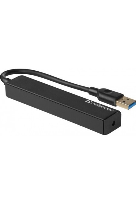 USB-концентратор Defender 83204 Quadro Express USB3.0 4 порта (черный) 1
