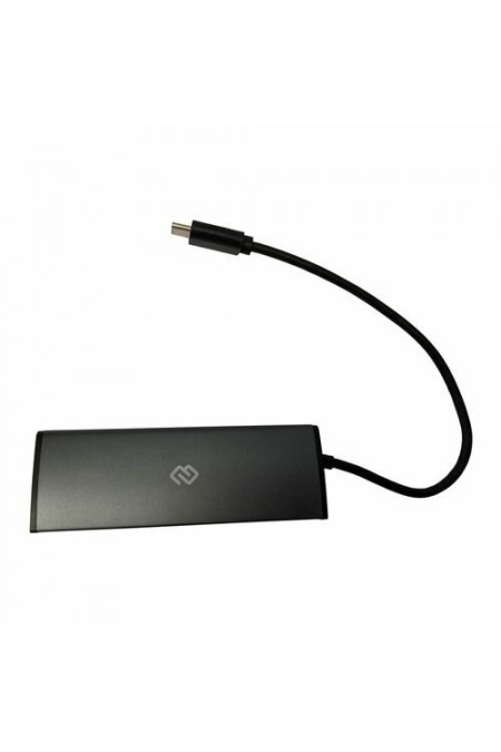 USB-концентратор DIGMA HUB-4U3.0-UC-G 4 порта (серый) 