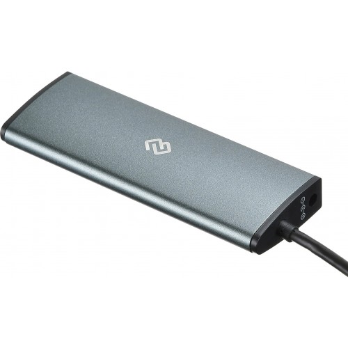 USB-концентратор Digma HUB-4U3.0-UC-G 4порт. (серый) 5