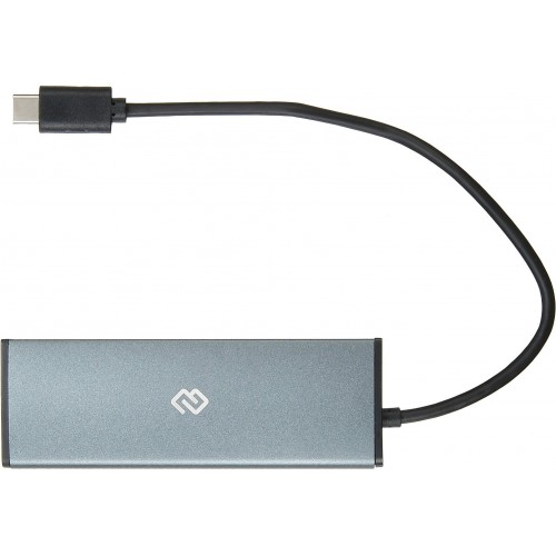 USB-концентратор Digma HUB-4U3.0-UC-G 4порт. (серый) 6