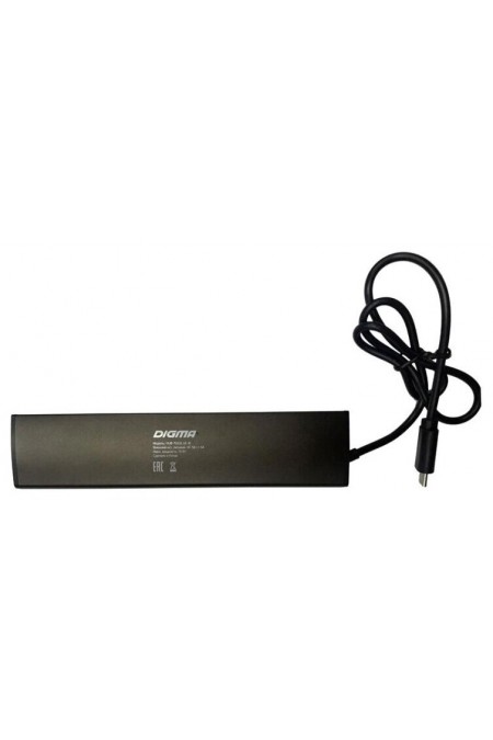 USB-концентратор DIGMA HUB-7U2.0-UC-B 7 портов (черный) 4