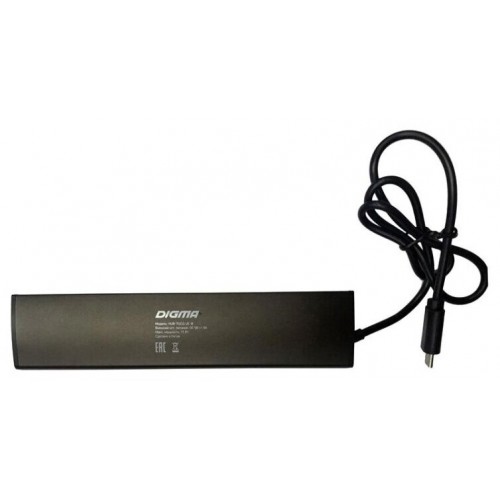 USB-концентратор Digma HUB-7U2.0-UC-B 7порт. (черный) 2