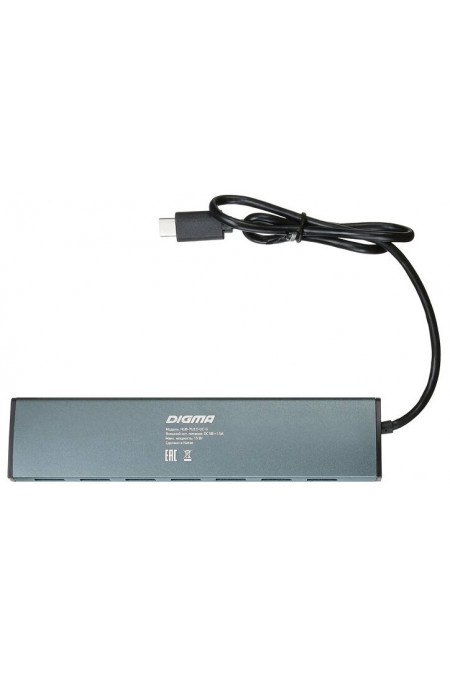 USB-концентратор DIGMA HUB-7U3.0-UC-G 7 портов (серый) 3