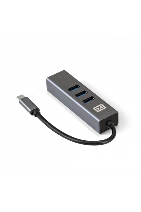 USB-концентратор ExeGate DUB-4TC 4 порта (серебристый) 1