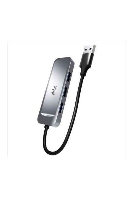 USB-концентратор Netac WF11GYCN 4 порта (серый) 3