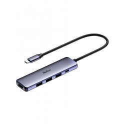 USB-концентратор Netac WF13GYCN 5 портов (серый)