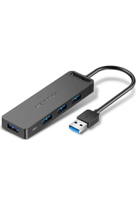 USB-концентратор Vention CHLBF 4 порта (черный) 