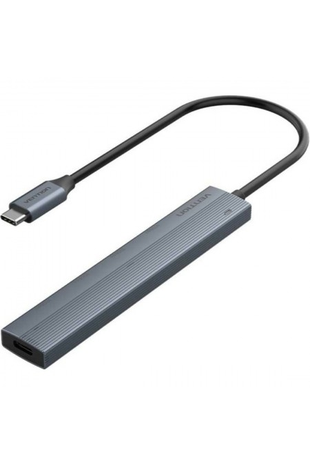 USB-концентратор Vention CKHHB 4 порта (серый) 