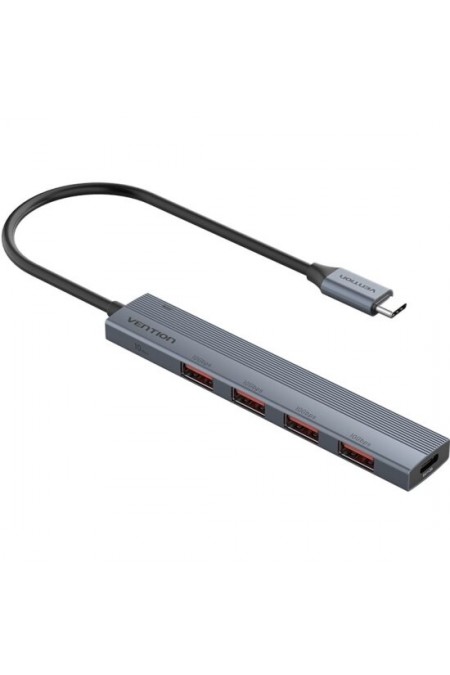USB-концентратор Vention CKHHB 4 порта (серый) 1