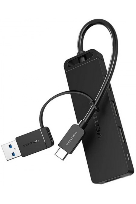 USB-концентратор Vention OTG USB 3.0 4 порта (серый) 2