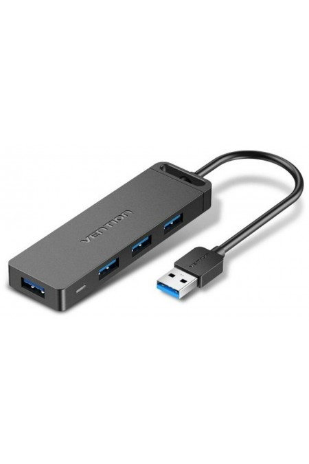 USB-концентратор Vention CHLBB 4 порта (черный) 