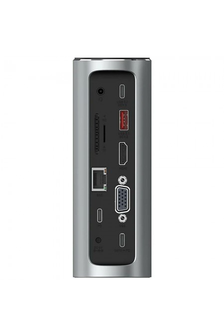 USB-концентратор Vention TPJH0-EU USB-C to HDMI/VGA/USB 3.1 Gen 2 (серый) 3