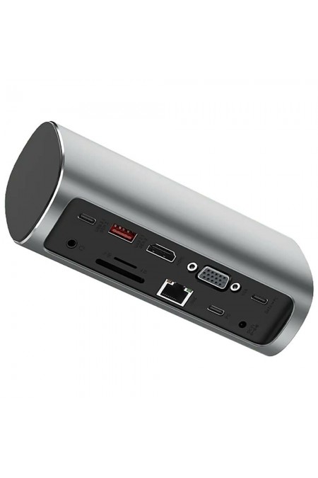 USB-концентратор Vention TPJH0-EU USB-C to HDMI/VGA/USB 3.1 Gen 2 (серый) 5
