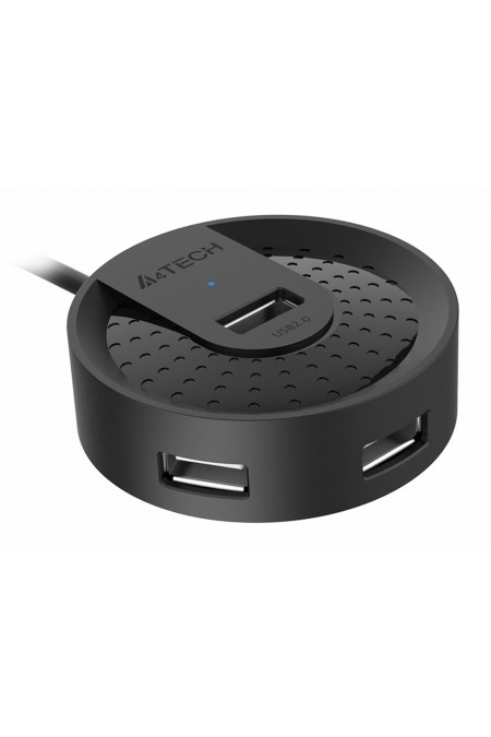 USB-разветвитель A4Tech HUB-20 USB 2.0 4 порта (черный) 4