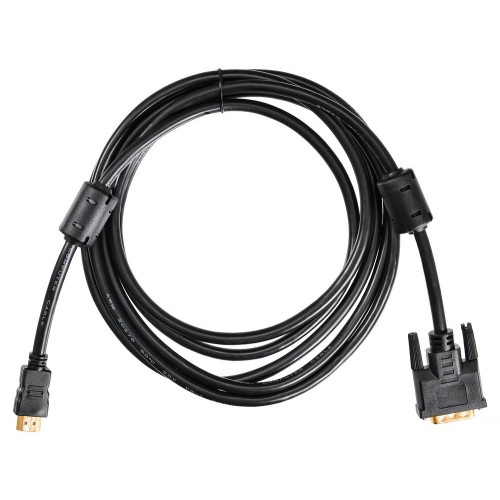 Кабель Buro HDMI-19M-DVI-D-3M (HDMI (m) DVI-D (m)) 3 м (черный) 1