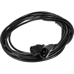 Кабель-удлинитель Buro AN23-1008-5 IEC C13 IEC C14 5 м (черный)