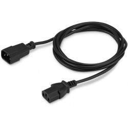 Кабель-удлинитель Buro AN23-1008-5 IEC C13 IEC C14 5 м (черный)