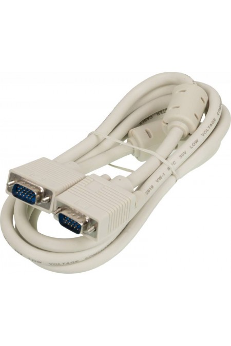 Кабель Ningbo CAB016S-06F-BR VGA (m) VGA (m) 1.8 м (серый) 