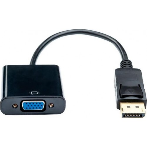 Переходник ATCOM АТ6851 (DisplayPort(м) -VGA(f)) 0.1 м (черный) 1