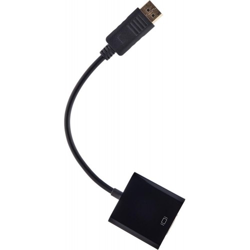 Переходник ATCOM АТ6851 (DisplayPort(м) -VGA(f)) 0.1 м (черный) 2