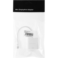 Адаптер Ningbo DVI-D (f) miniDisplayPort (m) 0.245м (белый)