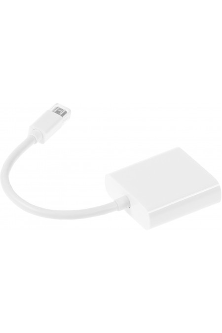 Адаптер Ningbo DVI-D (f) miniDisplayPort (m) 0.245м (белый) 3