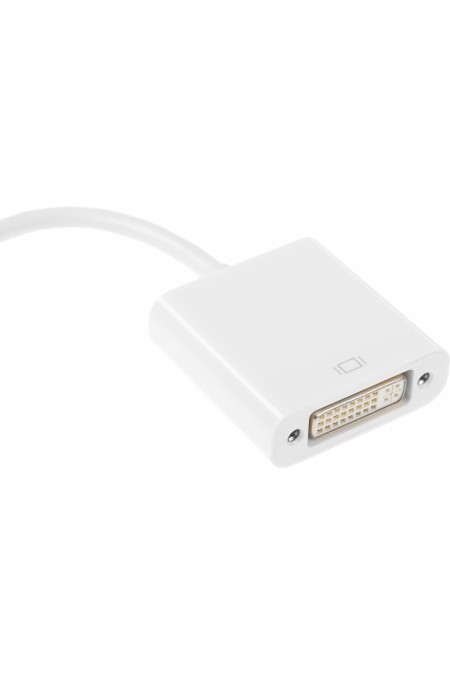 Адаптер Ningbo DVI-D (f) miniDisplayPort (m) 0.245м (белый) 5