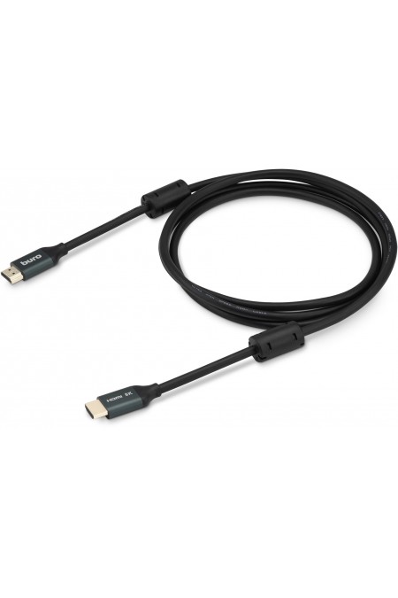 Кабель Buro BHP-HDMI-2.1-1G HDMI (m)/HDMI (m) 1 м (черный) 