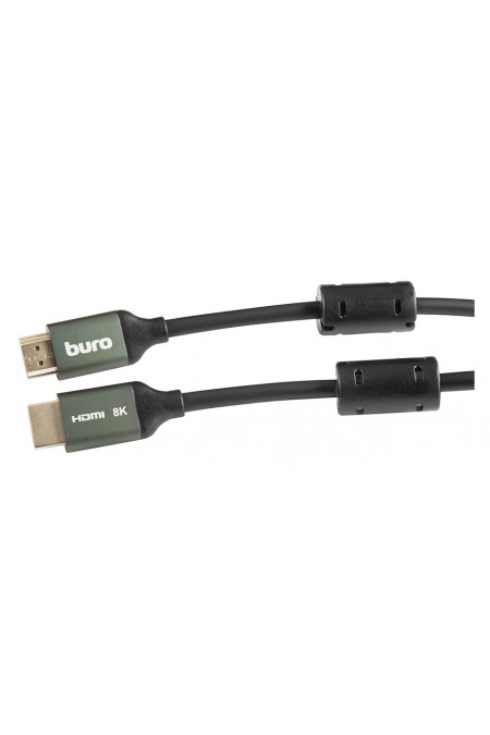 Кабель Buro BHP-HDMI-2.1-1G HDMI (m)/HDMI (m) 1 м (черный) 2