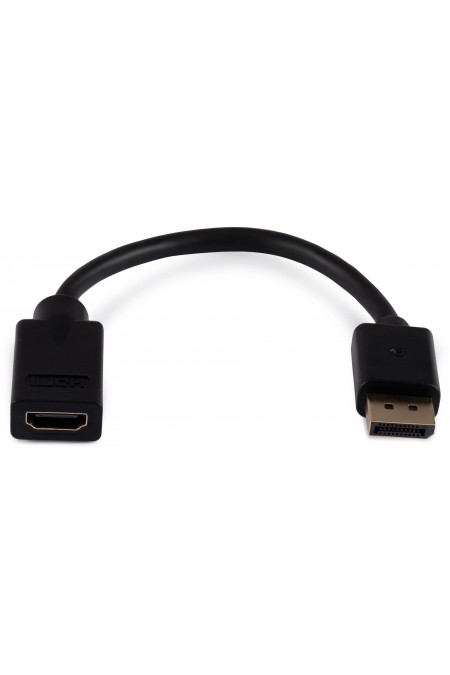 Переходник Buro BU-HDMI(F)-DP(M) DisplayPort (m)/HDMI (f) (черный) 1