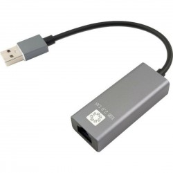Адаптер 5bites UA2-45-15BK USB2.0 / RJ45 100MB / AL (серый)