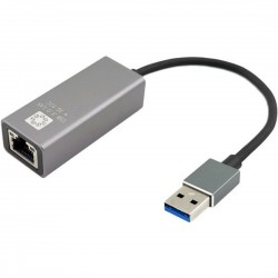 Адаптер 5bites UA3-45-13BK USB3.0 / RJ45 1G / AL (серый)