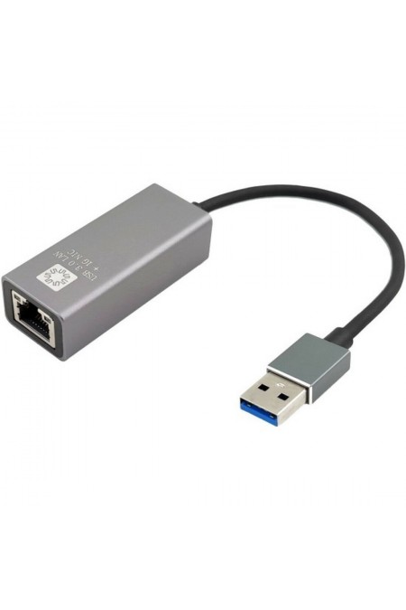 Адаптер 5bites UA3-45-13BK USB3.0 / RJ45 1G / AL (серый) 