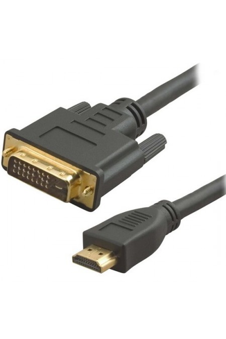 Кабель 5bites APC-080-020 (HDMI M - DVI M) 2 м (черный) 
