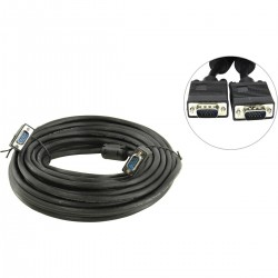 Кабель 5bites APC-133-150 (VGA M - VGA M) 15 м (черный)
