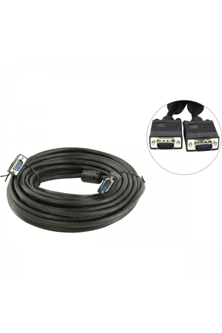 Кабель 5bites APC-133-150 (VGA M - VGA M) 15 м (черный) 