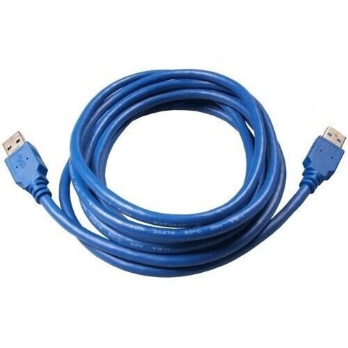 Кабель 5bites UC3009-010 USB3.0 AM/AM 1 м (синий) 1