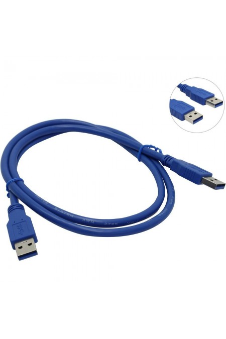 Кабель 5bites UC3009-010 USB3.0 AM/AM 1 м (синий) 3
