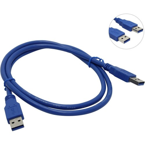 Кабель 5bites UC3009-010 USB3.0 AM/AM 1 м (синий) 3