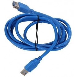 Кабель 5bites UC3011-018F USB3.0 / AM-AF / 1.8 м (синий)